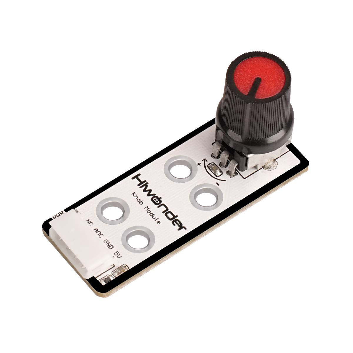 Knob Module:Hiwonder Robot Sensor Compatible with Arduino/ Raspberry Pi/ Jetson Nano/ micro:bit Knob Module:Hiwonder Robot Sensor Compatible with Arduino/ Raspberry Pi/ Jetson Nano/ micro:bit